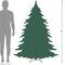 6ft. Pre-Lit Snowy Bristle Pine with Ornaments Artificial Christmas Tree, Clear Lights